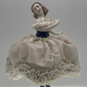 Vintage Porcelain Ballerina Figurine, Dancer Figurine,